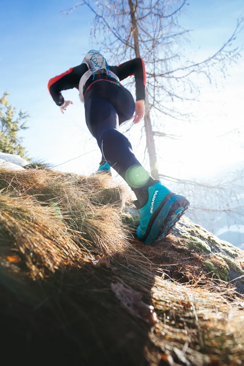 Scarpa Mens Spin Infinity Running Shoes - Azure-Ottanio-9